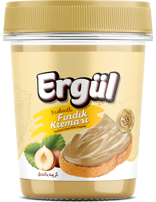 Krokantlı Fındık Kreması